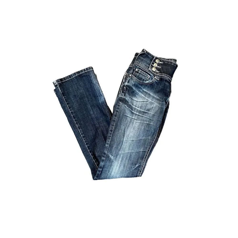 Standards & Practices 3 Button Close Boot Cut Size 27 Jeans